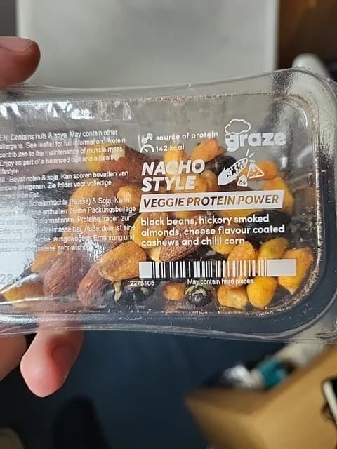 Graze Nacho Style Veggie Protein Power