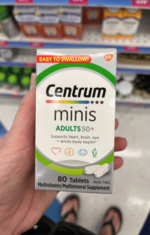 Centrum Minis Adults 50+ Multivitamin/Multimineral Supplement