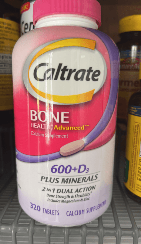 Caltrate Bone 600+D3 Health Advanced Calcium Supplement