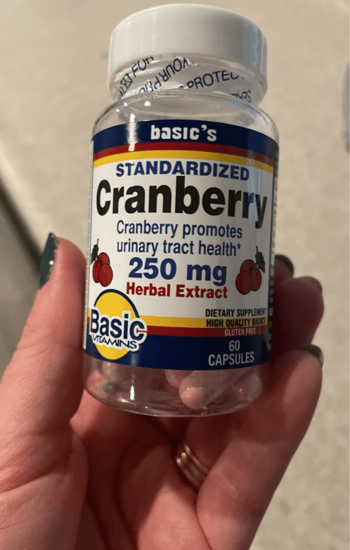 Basic’S Standardized Cranberry Capsules Dietary Supplement