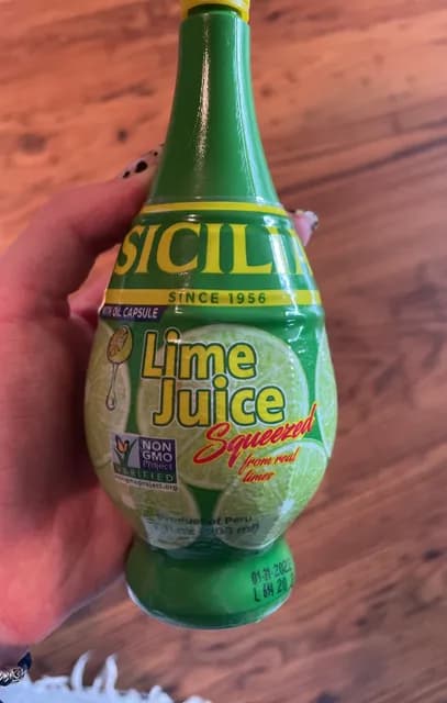 Sicilia Lime Juice Squeezed From Real Limes
