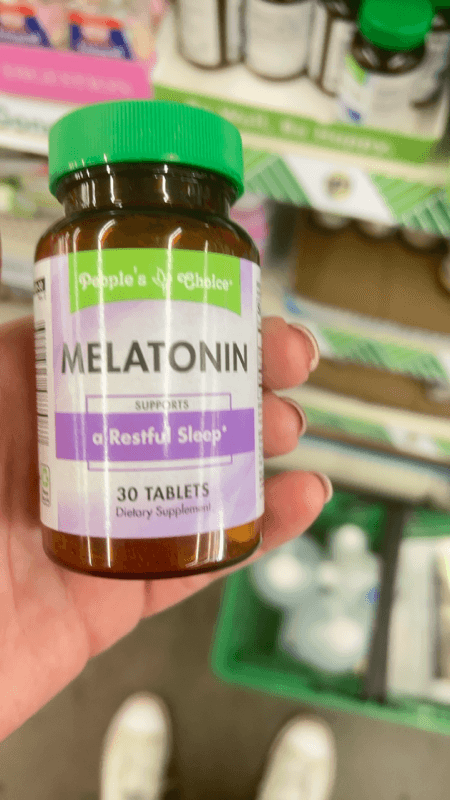 People'S Choice Melatonin Supports A Restful Sleep