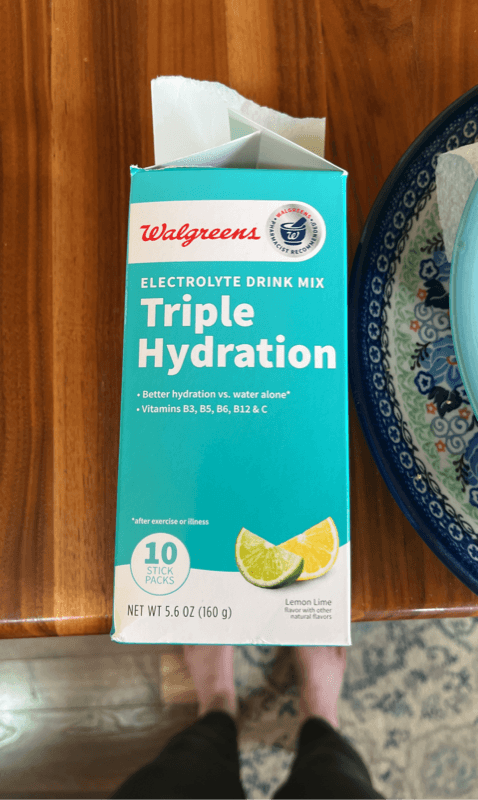Walgreens Triple Hydration Lemon Lime Electrolyte Drink Mix