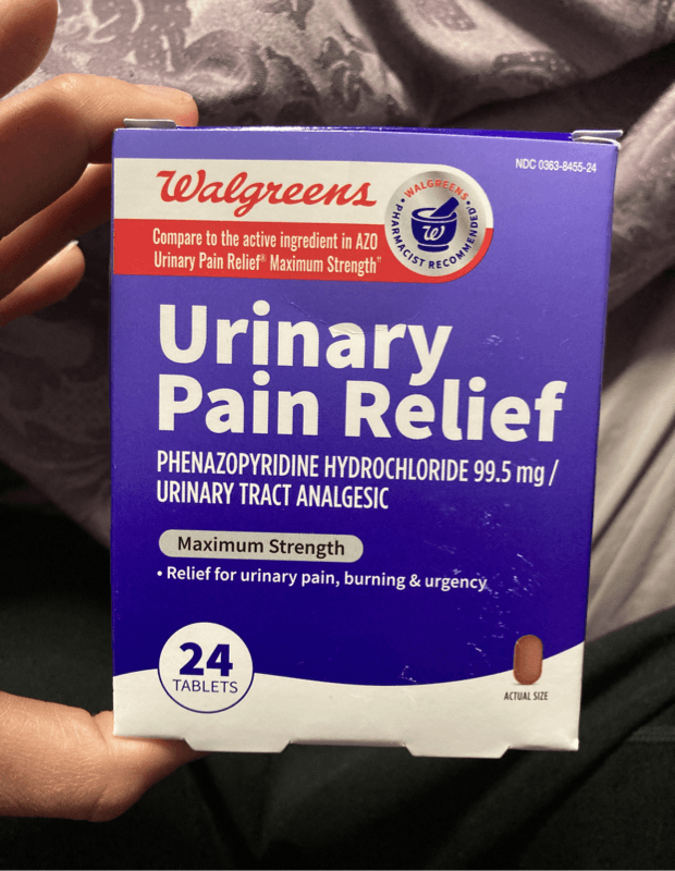 Walgreens Maximum Strength Urinary Pain Relief