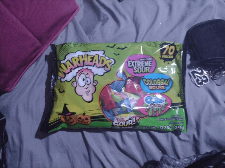 Warheads Halloween Mixed Candy Bag