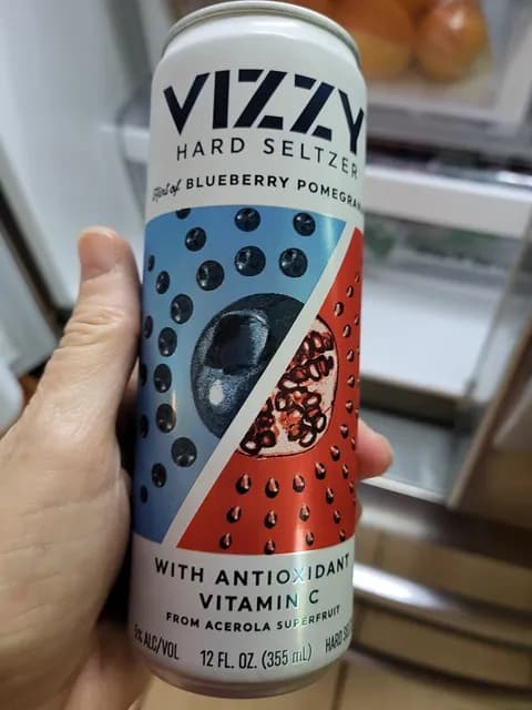 Vizzy Blueberry Pomegranate Hard Seltzer