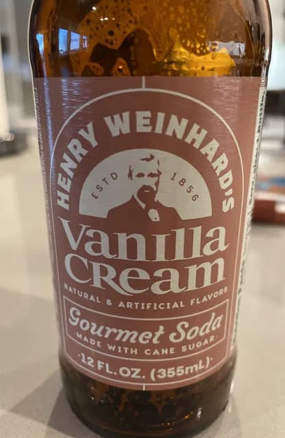 Henry Weinhard'S Vanilla Cream Gourmet Soda