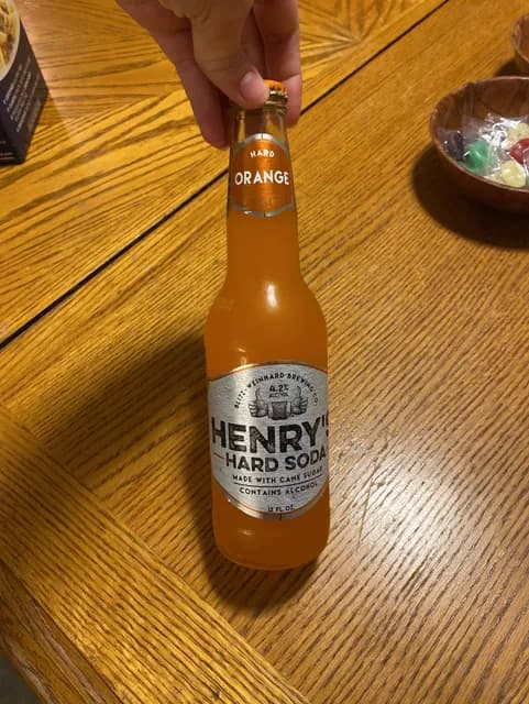 Henry'S Hard Orange Soda