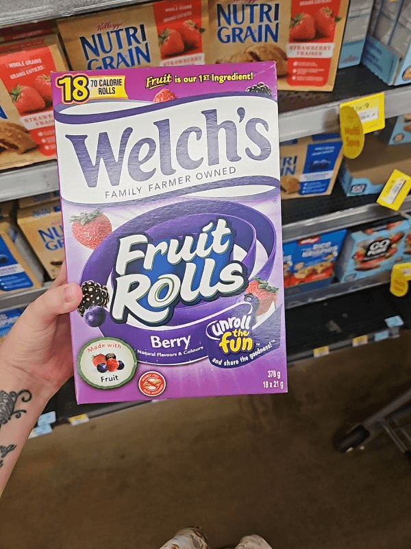 Welch'S Berry Fruit Rolls