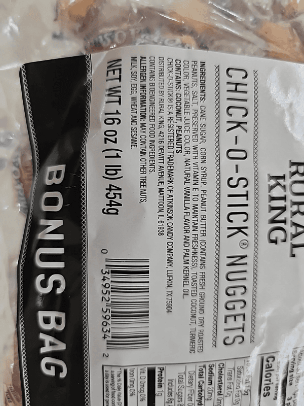 Rural King Chick-O-Stick Nuggets