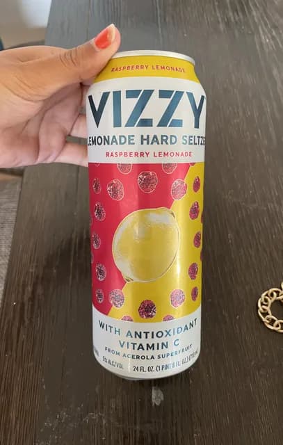 Vizzy Lemonade Hard Seltzer Raspberry Lemonade