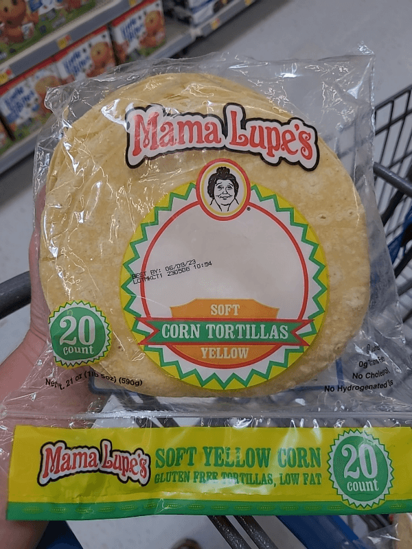 Mama Lupe'S Soft Yellow Corn Tortillas