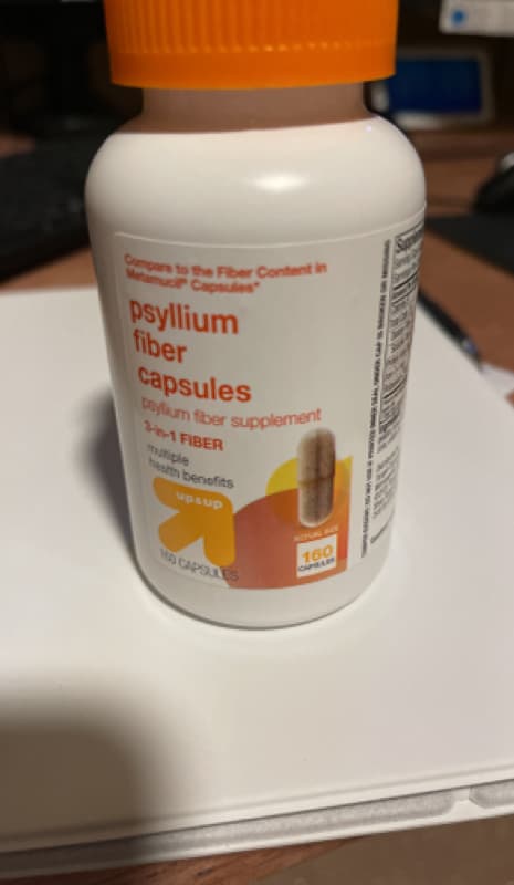 Up & Up Psyllium Fiber Capsules