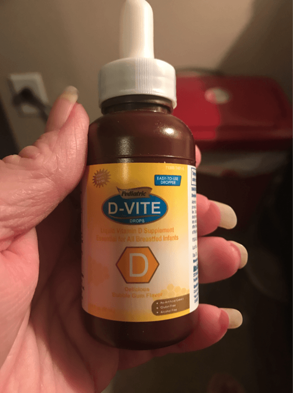 D-Vite Drops Bubble Gum Flavor