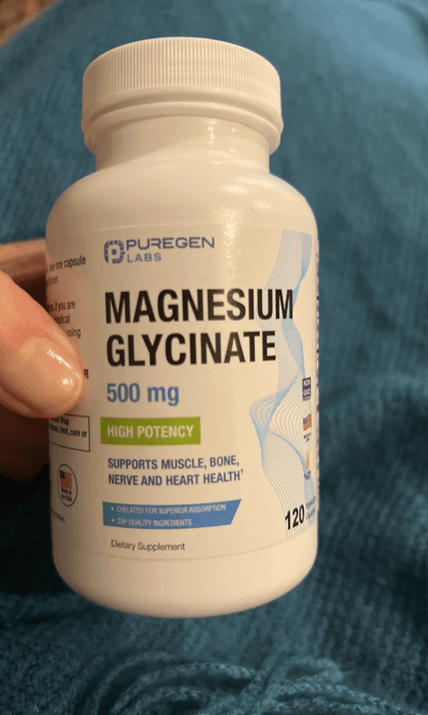 P Puregen Labs High Potency Magnesium Glycinate