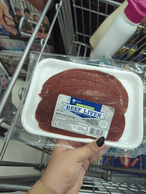 Se Grocers Thin Sliced Beef Liver