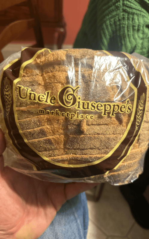Uncle Giuseppe'S Marketplace Bronx Brick Oven Pane Di Casa Sliced