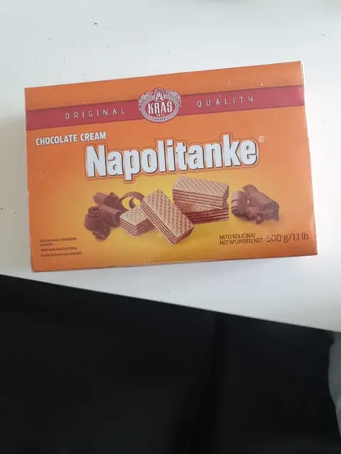 Kras Napolitanke Chocolate Cream Wafers