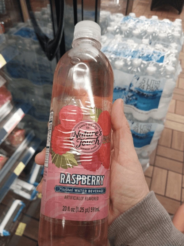 Nature'S Touch Raspberry Water Beverage