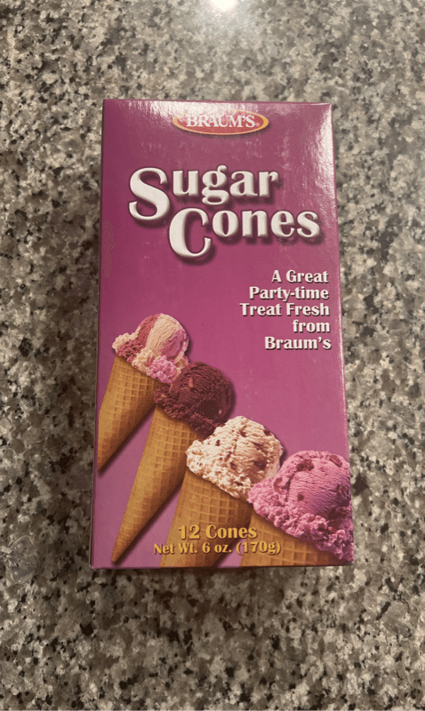 Braum'S Sugar Cones