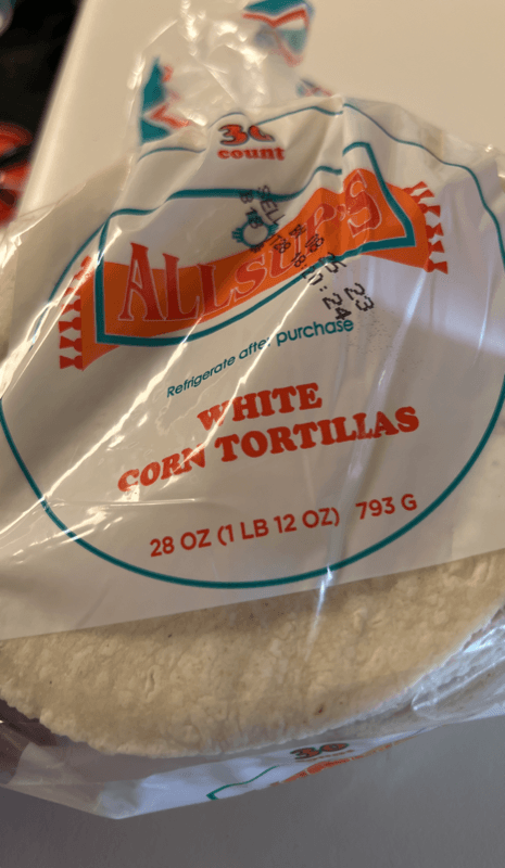 Allsup'S White Corn Tortillas