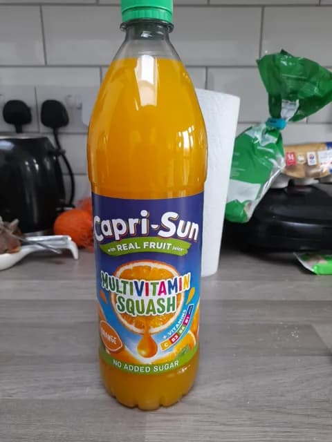 Capri-Sun No Added Sugar Multivitamin Squash Orange