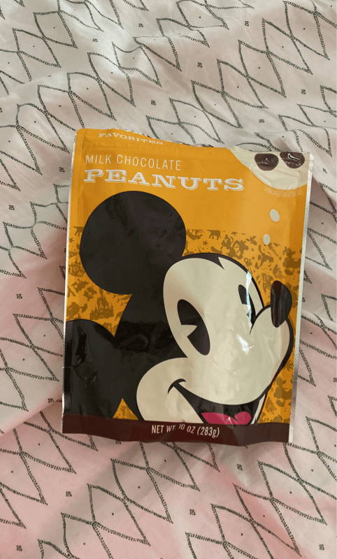 Disney Parks Chocolate Favorites Milk Chocolate Peanuts