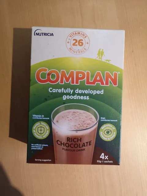 Nutricia Complan Rich Chocolate Flavored Drink