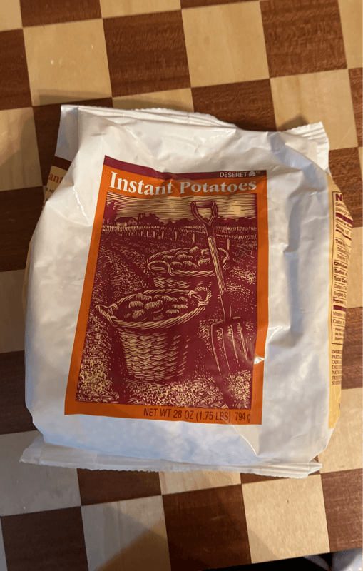 Deseret Instant Potatoes