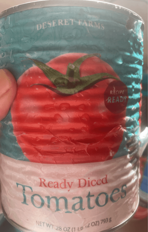 Deseret Farms Ready Diced Tomatoes