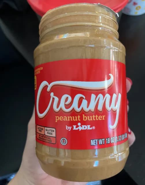 Lidl Creamy Peanut Butter