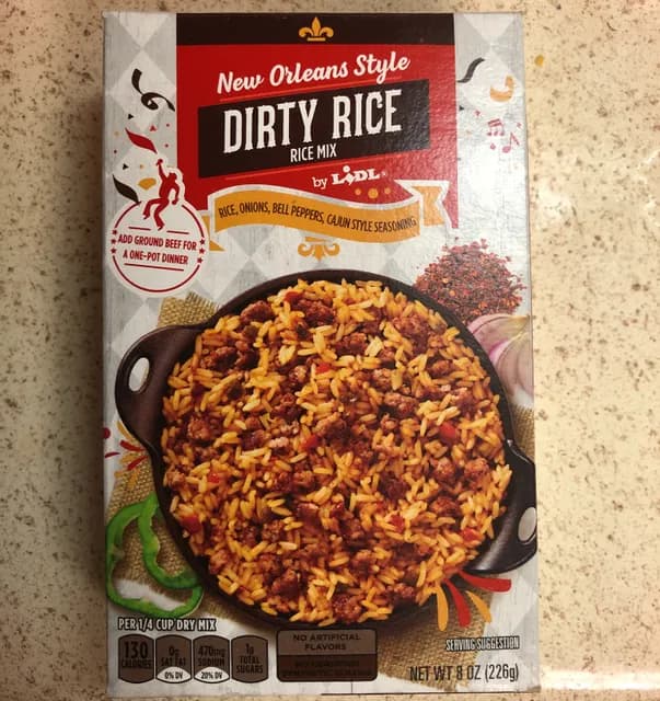 Lidl New Orleans Style Dirty Rice Rice Mix