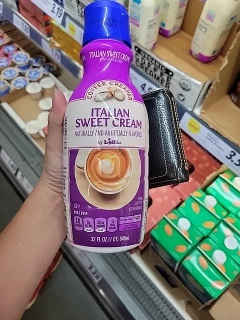 Lidl Italian Sweet Cream Coffee Creamer