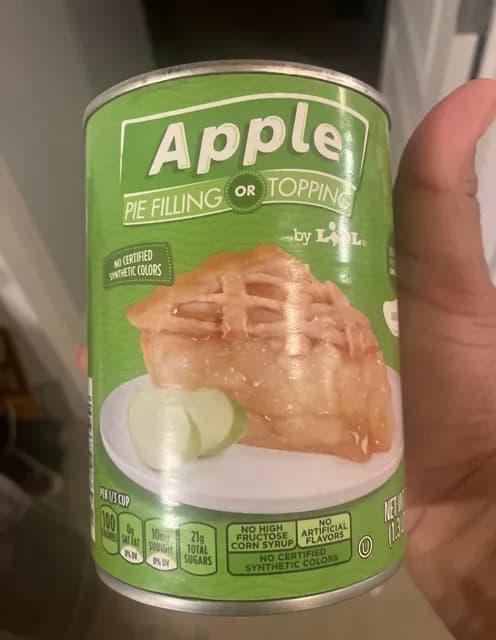 Lidl Apple Pie Filling Or Topping