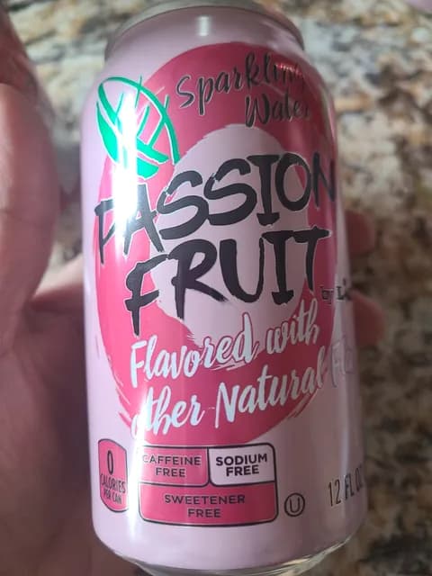 Lidl Sparkling Water Passion Fruit