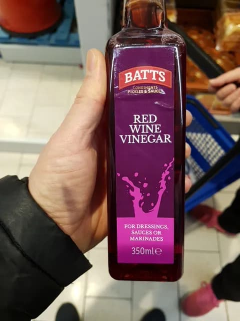 Batts Condiments Pickles & Sauces Red Wine Vinegar