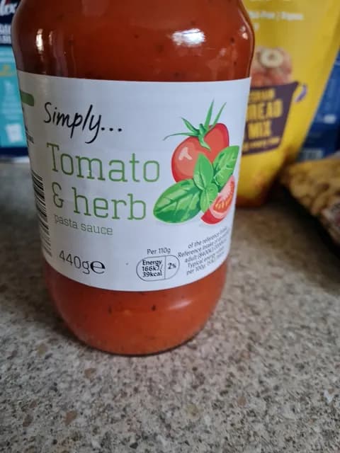 Simply... Tomato & Herb Pasta Sauce