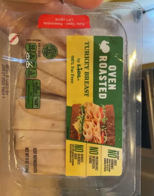 Lidl Oven Roasted Turkey Breast