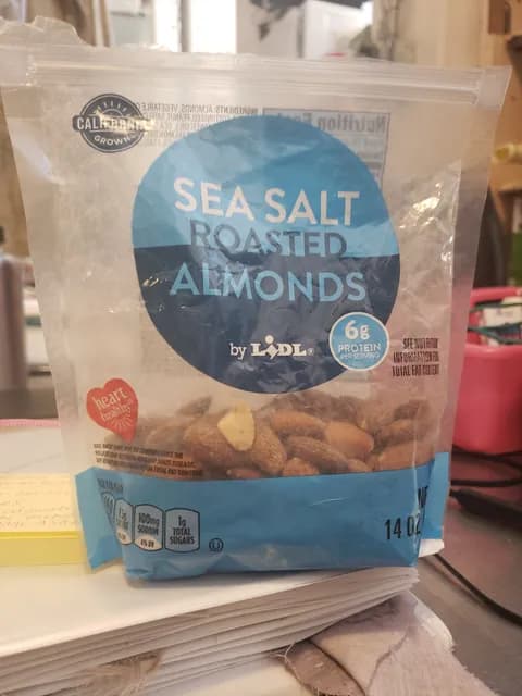 Lidl Sea Salt Roasted Almonds