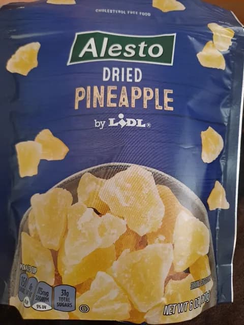Lidl Alesto Dried Pineapple