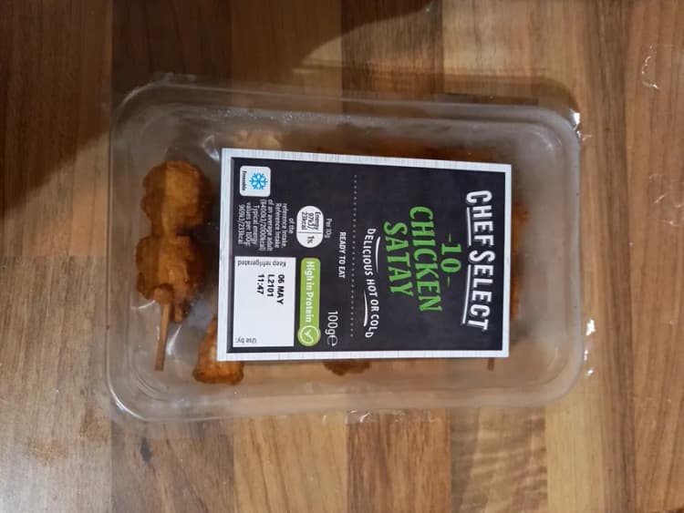 Chef Select 10 Chicken Satay