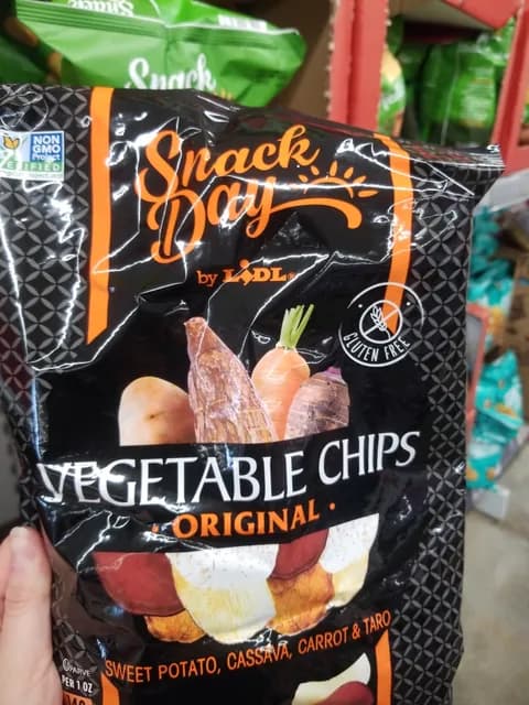 Lidl Snack Day Original Vegetable Chips