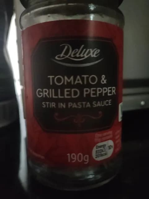 Deluxe Tomato & Grilled Pepper Stir In Pasta Sauce