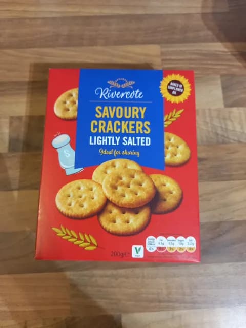Rivercote Lightly Salted Savoury Crackers