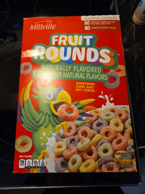 Millville Fruit Rounds Sweetened Multi-Grain Cereal