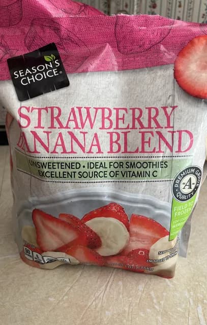 Season'S Choice Strawberry Banana Blend