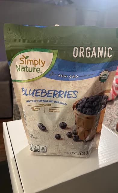 Simply Nature Organic Blueberries