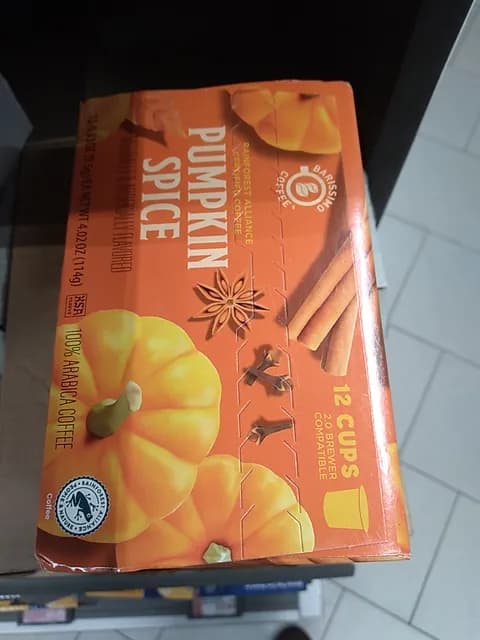 Barissimo Coffee Pumpkin Spice 100% Arabica Coffee