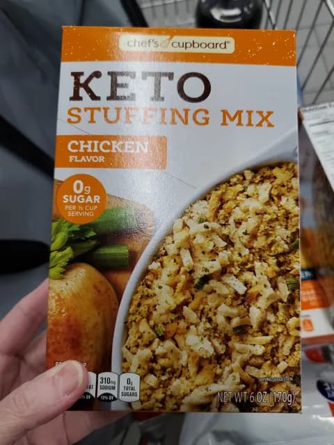 Chef'S Cupboard Keto Stuffing Mix Chicken Flavor