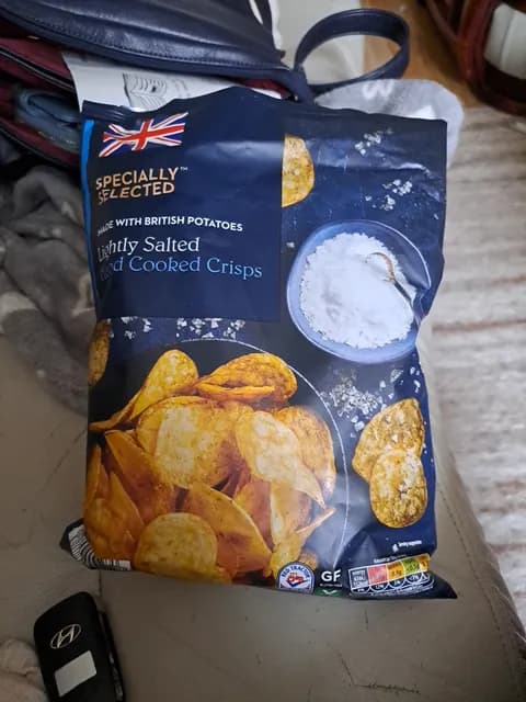 Specially Selected Lightly Salted Hand Cooked Crisps